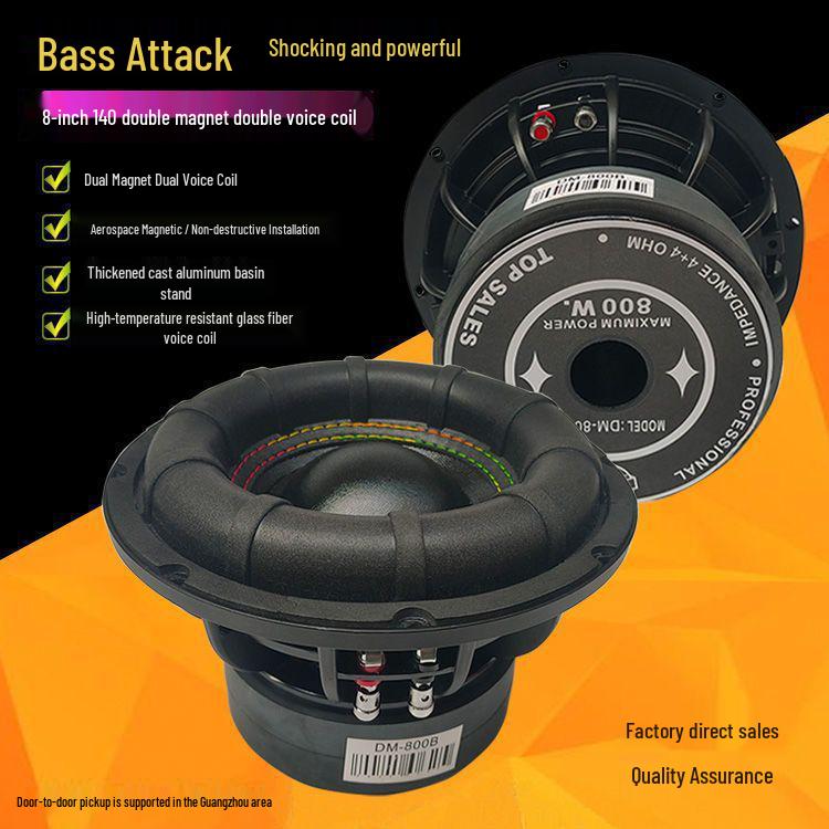 6.5-Inch Long-Stroke Subwoofer Speaker with Super Bass