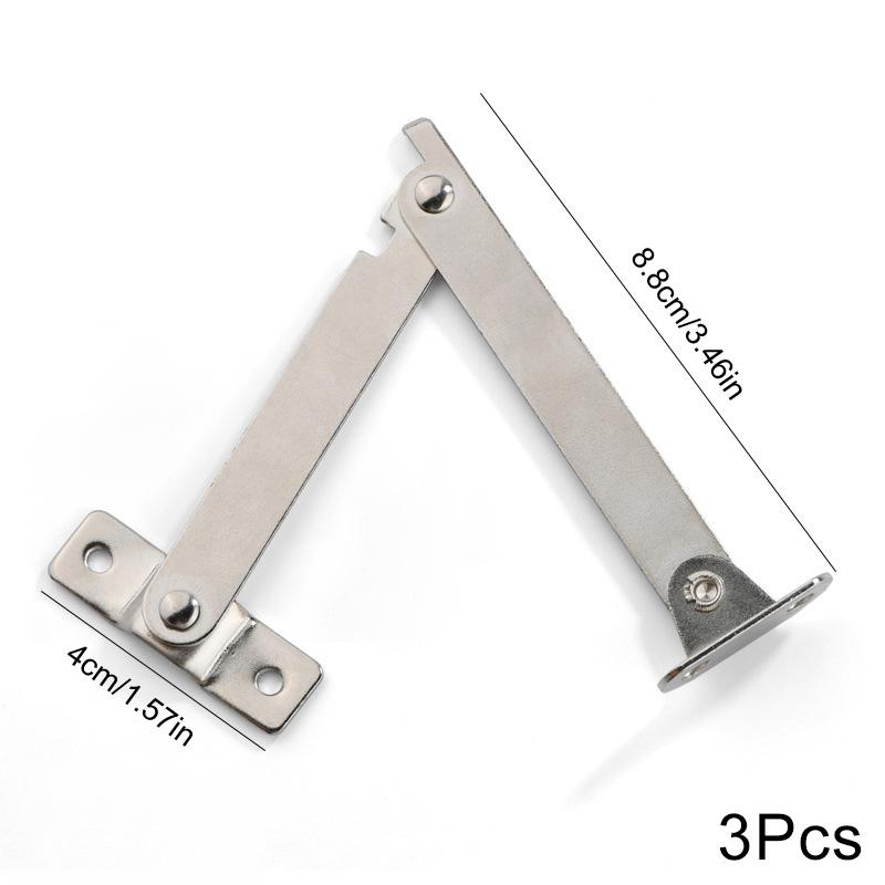 

3 шт./компл. железная складная фурнитура опорная ножка антикварная крышка опорный шарнир футляр для ювелирных изделий деревянная шкатулка позиционирование штатив мебель