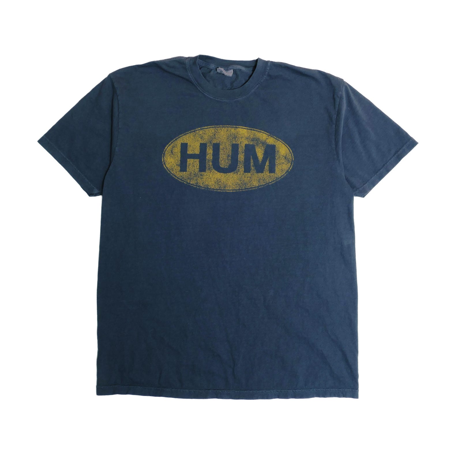 HUM Martians Go Home Records Short Sleeve Band Tee Shirt Band Tour Metal Post Punk Alternative Rock Grunge Album Shoegaze - XL S