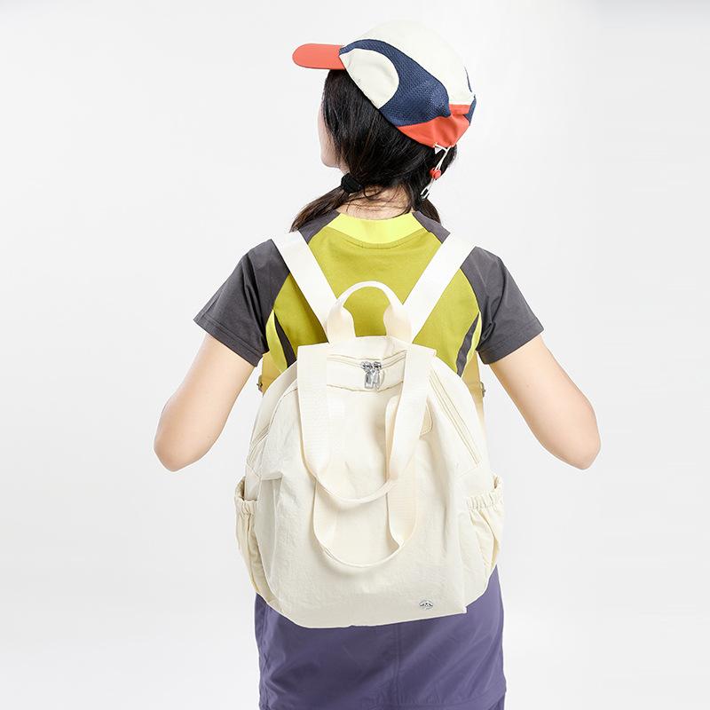 Fashion Versatile Backpack Women's New Light Sports Style Leisure Travel Bag Large Capacity Shoulder Bag