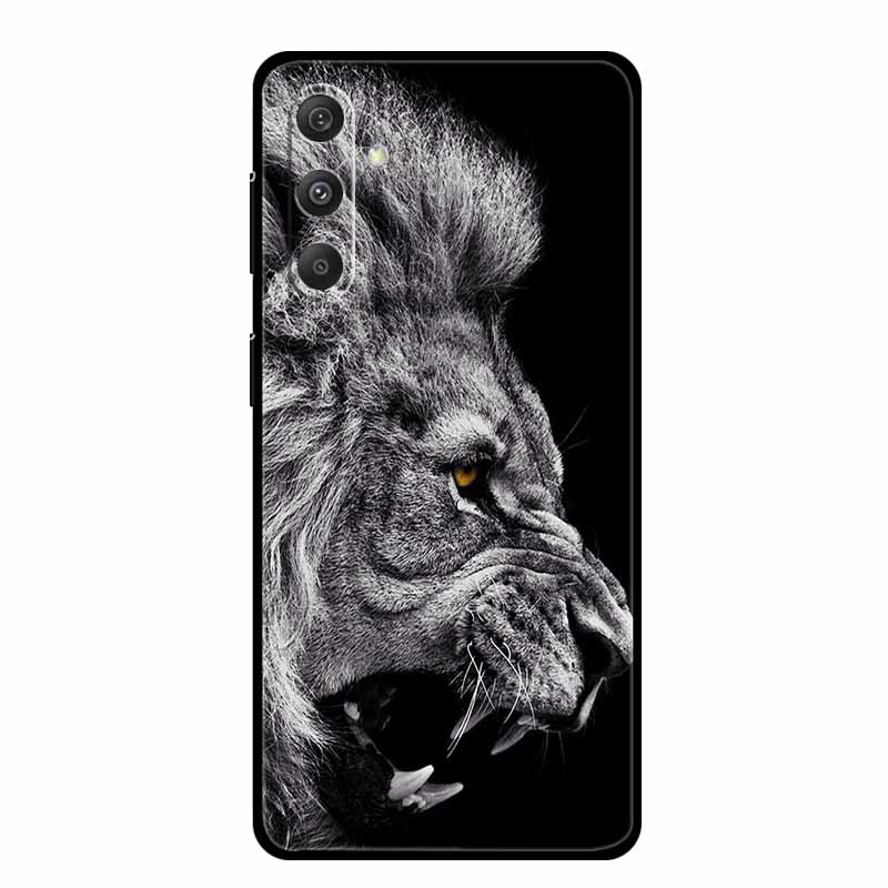 For Samsung Galaxy S24 Plus Ultra Phone Case Cover Silicone Soft Back Case for Samsung Galaxy S 24 5G Funda Dinosaur Lion Animal
