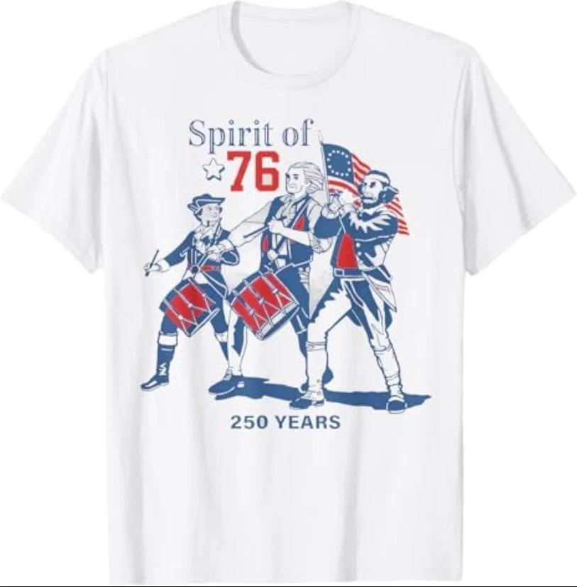 Spirit of 76 Vintage 4th of July T-Shirt M