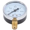 1 4 NPT Pressure Gauge High Accuracy Clear Dial Iron Case Tap Water Pressure Gauge for Petroleum Chemical