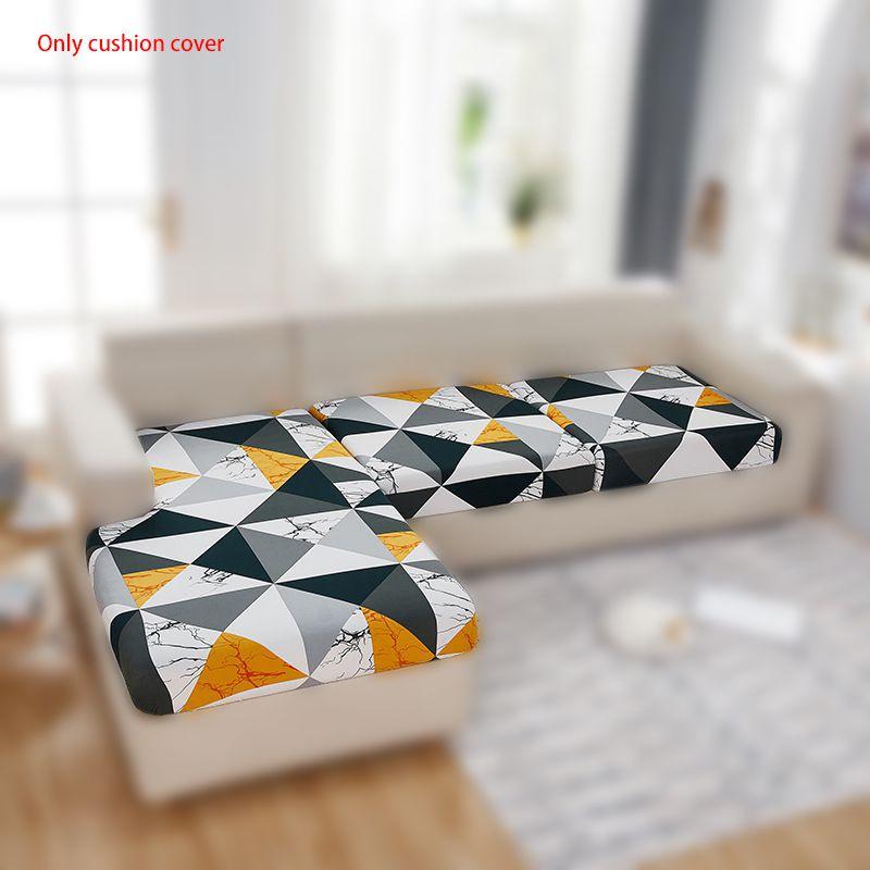 High-quality Printed Elastic Sofa Seat Cushion Cover Durable And Soft Furniture Protector
