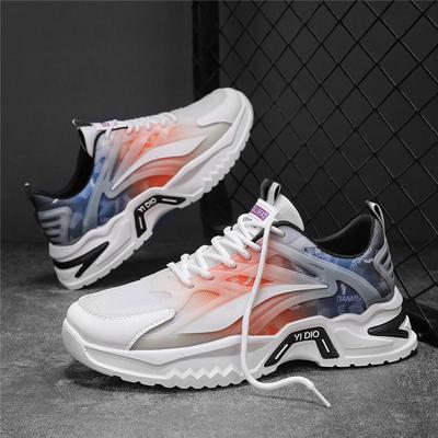 Modne męskie sneakersy na wiosnę 2024 Nowe designerskie buty męskie Wygodne oddychające buty na platformie Buty do biegania Tenis Masculino