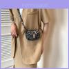 Chic Leopard Print Mini Shoulder Bag For Men And Women Lightweight Trendy Crossbody