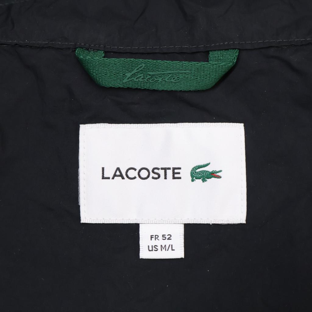 Lacoste [Domestic Regular] BH1055 Lightweight Hood Jacket M/L blackUsed