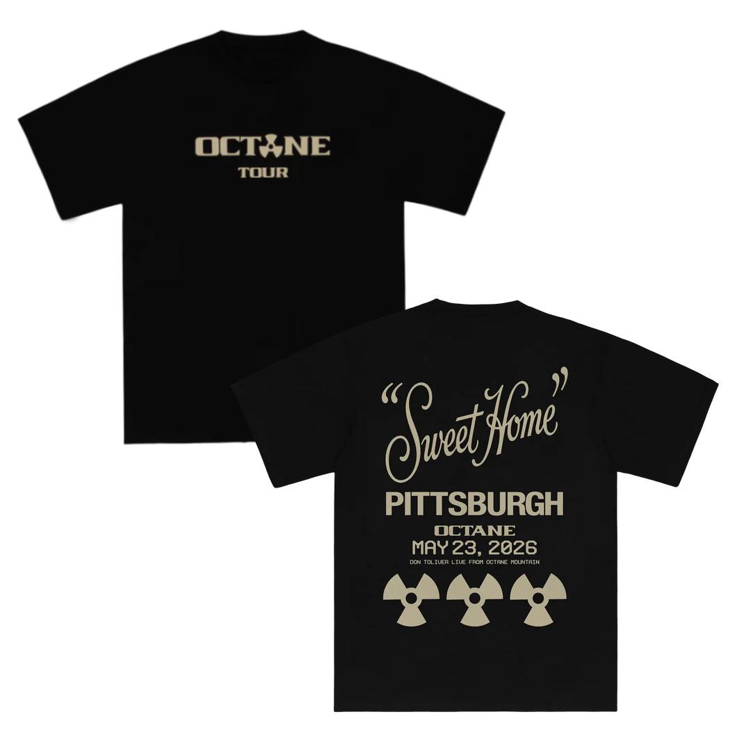 Don Toliver Merch - Octane Sweet Home Pittsburgh On May 23, 2026 T-Shirt L