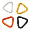 Snap Kettle Clip Accessories Outdoor Aluminum Zinc Zinc Alloy Triangle Carabiner Keychain Hook Buckle