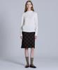BASIC HOUSE Women'S High-Neck Long-Sleeve Sweater Ivory Lykt7202