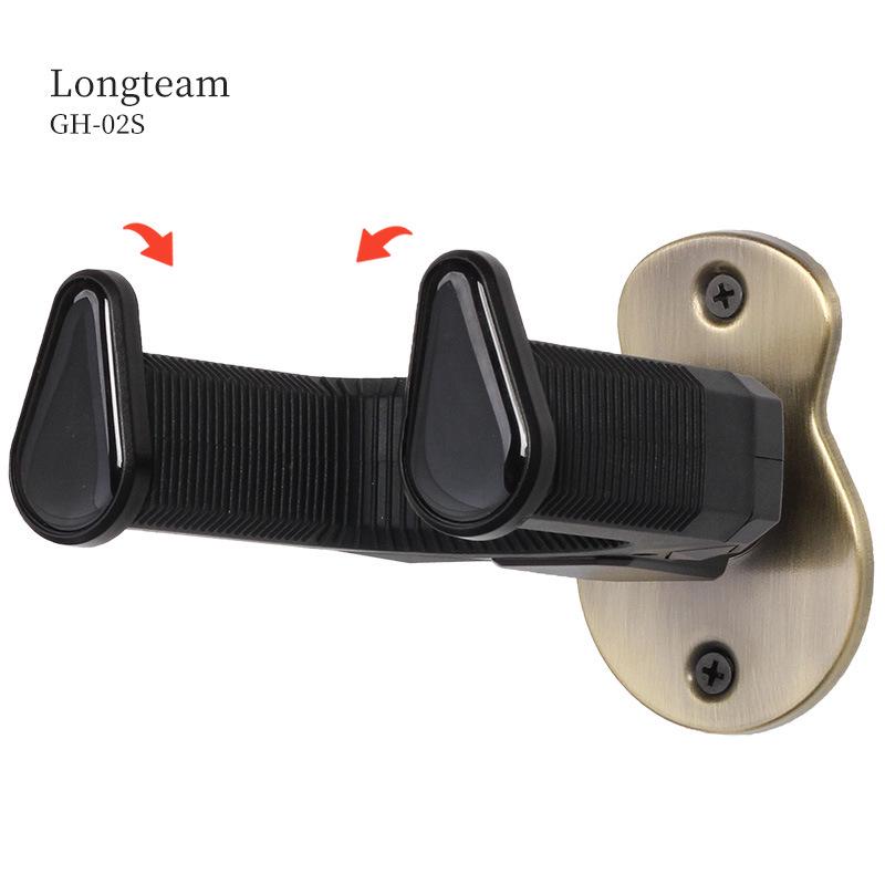 Alloy Self-Locking Wall Mount Guitar Hook & Display Stand Gravity Lock