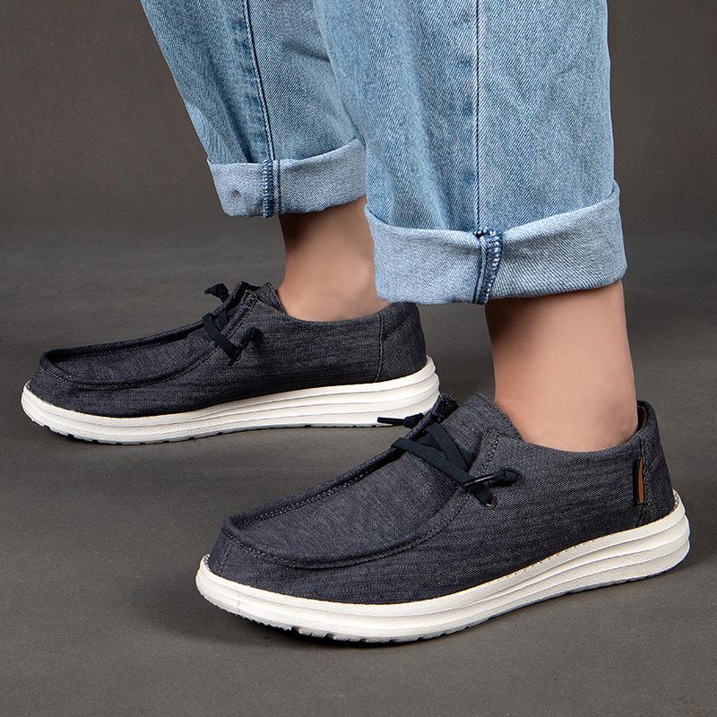 Herren Casual Canvas Slipper Espadrilles