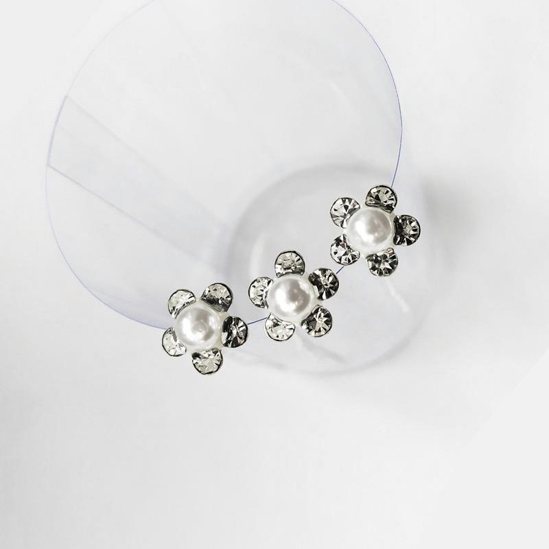 Pearl Hair Pins Pearl  Bobby Hair Pin Wedding Hair Accessories U Pearl Shaped Hair Pins For Brides Bridesmaids Women