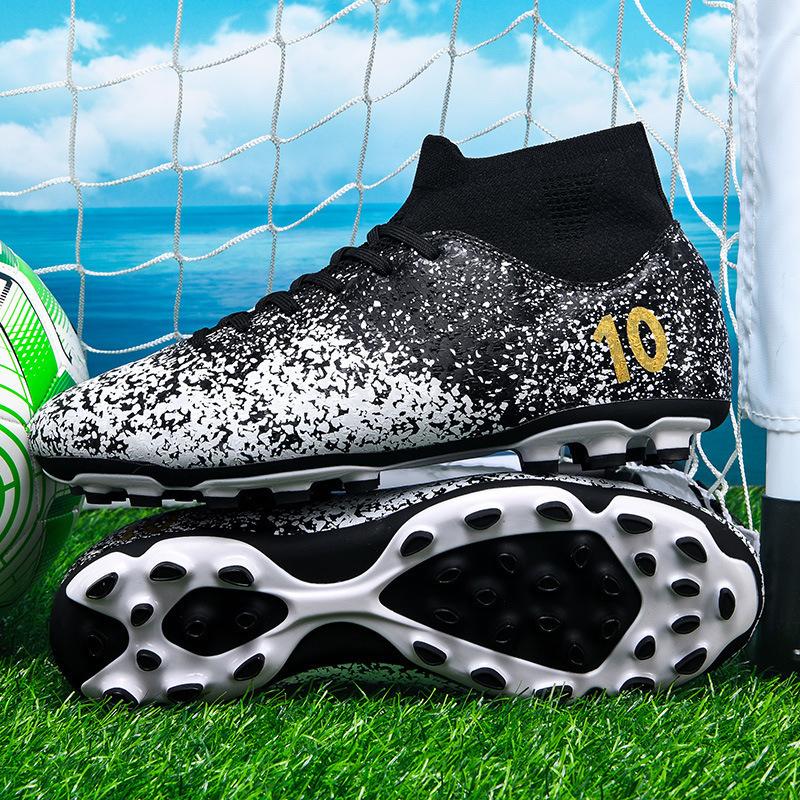 

High-top football shoes men s sports children s student football shoes 2025 training shoes men s lawn youth sports shoes 33