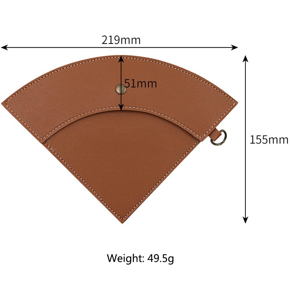 PU Leather Coffee Filter Paper Storage Bag for Coffee Dripper Waterproof Coffee Filters Holder Pouch Outdoor Camping Supplies