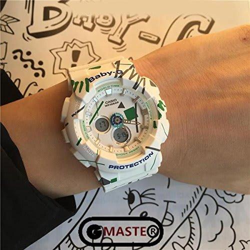 Casio Women's Baby-G BA-110 Analog-Digital Sports Quartz Watch, Ships Internationally (BA-120SC-7A)