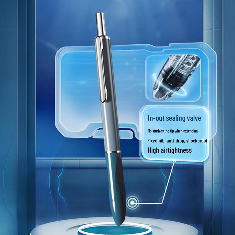You Shang K016 Press-Activated Fountain Pen: Sealed, Automatic Design for Third Grade Students' Character Practice