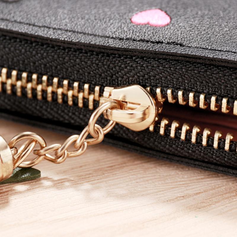 Women's Fashion Wallet Bag Mini Credit Card Holder Money Clip Short Cute Small Coin Purse