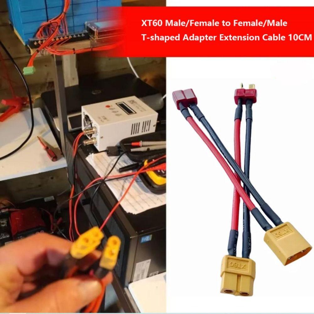 XT60 Cable Connectors Male/Female to Female/Male Cable Plugs For RC Lipo Battery Quadcopter