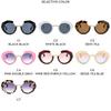 Women's Sunglasses, Fashionable Round Sunglasses, Thick-rimmed Sunglasses.