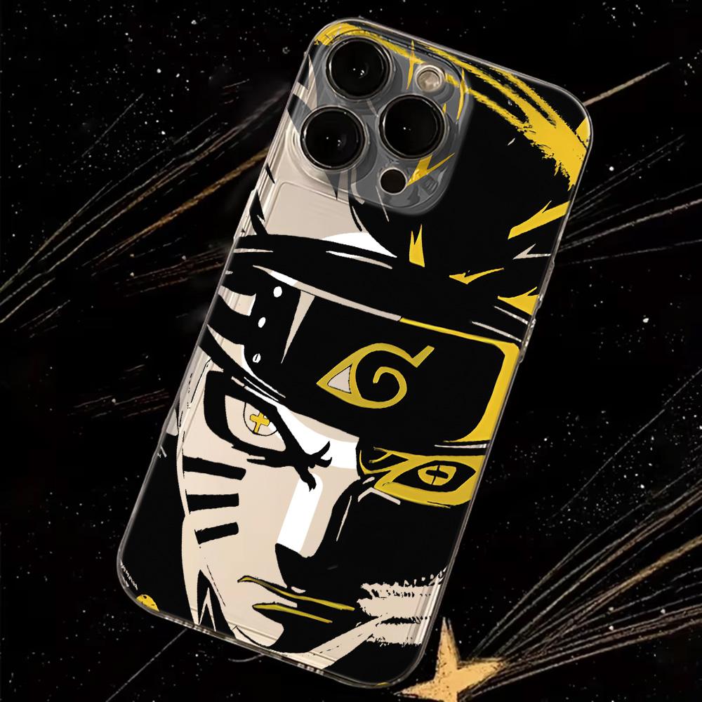 

Cool Anime N-Narutos Magnetic Phone Case for iPhone 17 16 15 14 13 12 11 8 7 Air Plus Pro Max X XR XSMax Soft Clear Tpu iPhone 11