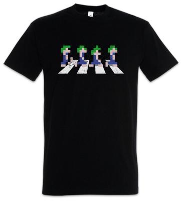 Lemmings Road Video Game Gamer Gaming Geek Nerd Pixel 8Bit Retro Lemming Unisex T-Shirt