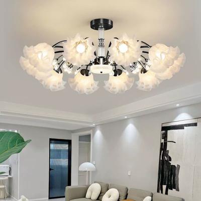 Der Wohnzimmer-Kronleuchter, LED-Hauptlicht, Schlichte und moderne Schlafzimmer-Beleuchtungskörper