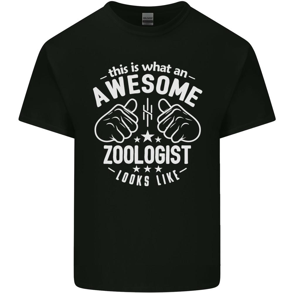 An Awesome Zoologist Looks Like Mens Light Cotton T-Shirt Unisex T-Shirt M