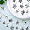 Set of 100 Oceans Jewelry Pendant Sea Themed Shaped Ornament Bracelet Necklace Accessories Stylish Women Bag Decoration