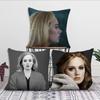 Hot Singer Adele 30 Pillow Case Sofa Living Room Bedroom Headboard Backrest Cushion Square Cushion Nap Time