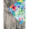 Plus-Size Women's Breathable Stretchy Short Sleeve Crew Neck T-Shirt - Vibrant 3D Floral & Butterfly Print, Summer Casual Daily Ladies T Shirts