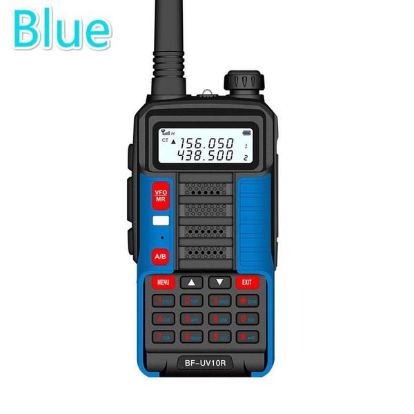 2 τεμάχια Baofeng UV-10R Φορητό μεγάλης εμβέλειας φορητό διπλής ζώνης διπλής κατεύθυνσης CB Ham Radio USB Charging BF UV-10R Σετ Walkie-Talkie
