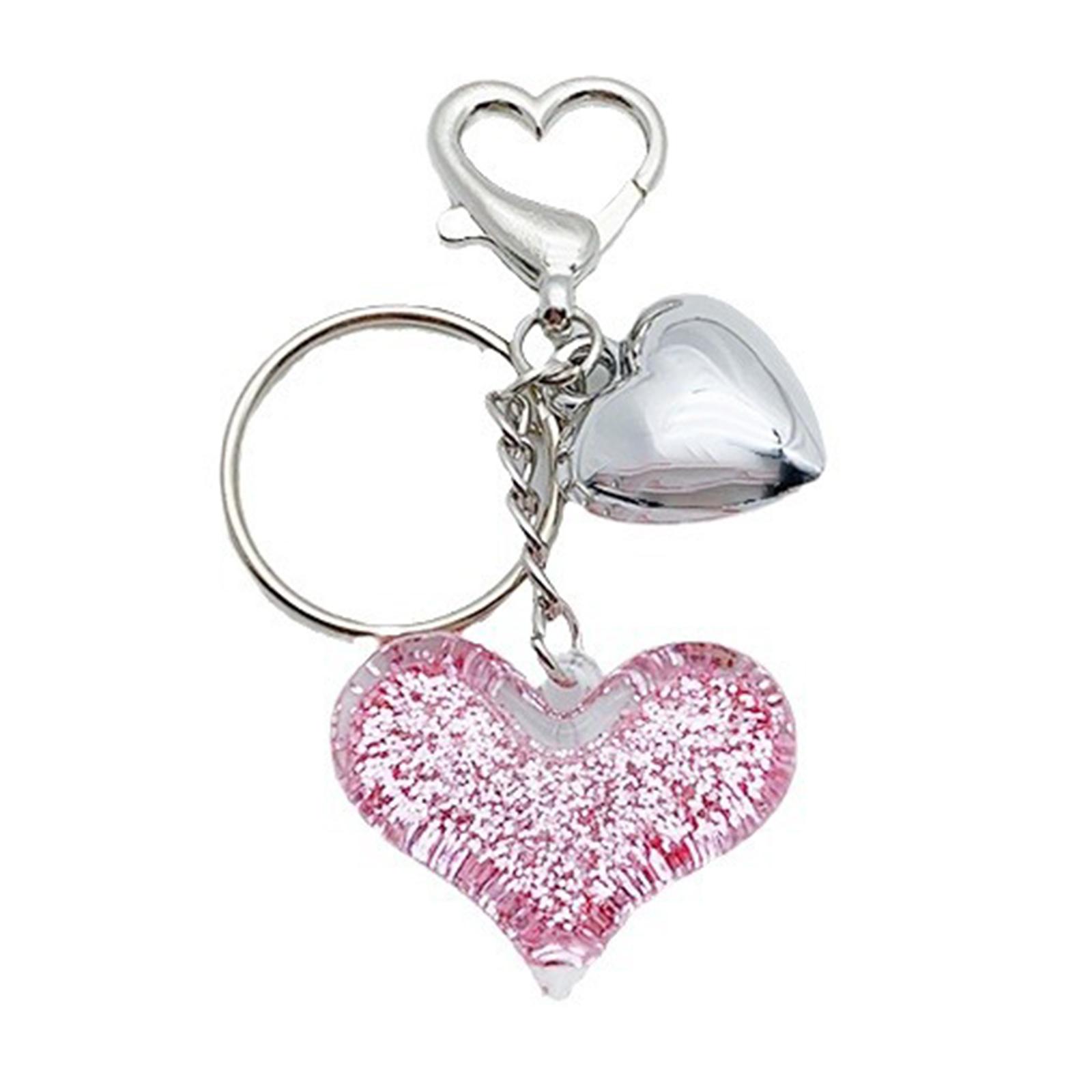 

Красочный брелок-подвеска в форме сердца, брелок с формами любви, ремешки для мобильных телефонов для женщин и девушек, уникальная подвеска для сумки, стильный шарм для телефона розовый