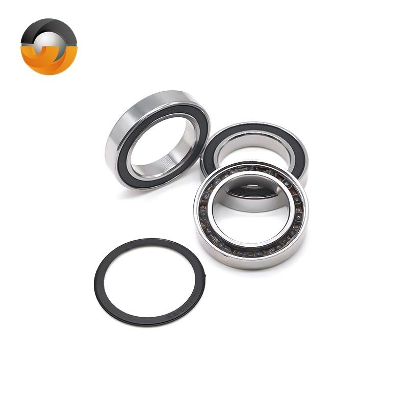 1PCS S6803RS CB Stainless Steel Hybrid Ceramic Bearing 17x26x5 mm ABEC-9 Bicycle Hub Front Rear Hubs Wheel 17 26 5 Bearing 1PCS