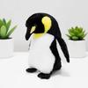 Fluffy Penguin Plush Toy Soft Emperor Penguin Doll Realistic Antarctic Bird Stuffed Toy Comfortable Animal Pillow Birthday Gift