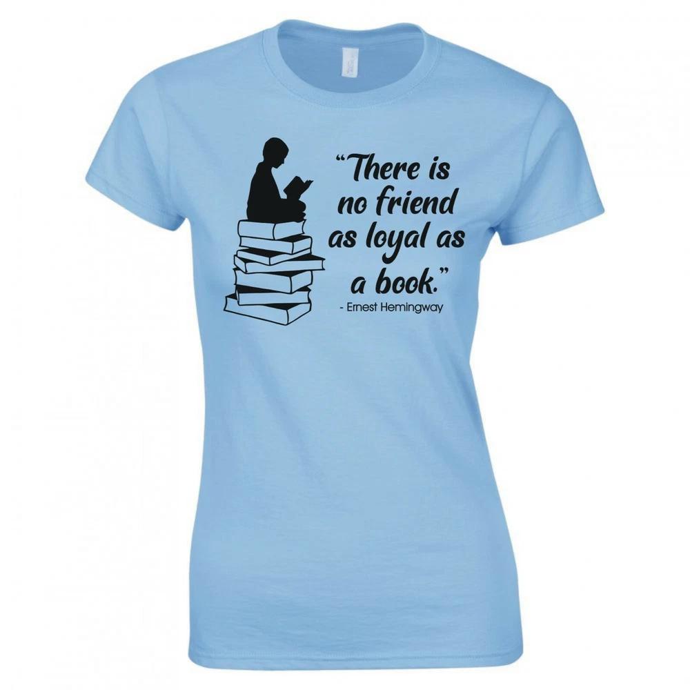 Funny Unisex There Is No Friend As Loyal As A Book Skinny Fit TShirt S