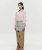 Hoite Curve Line Wide Pants (Beige)