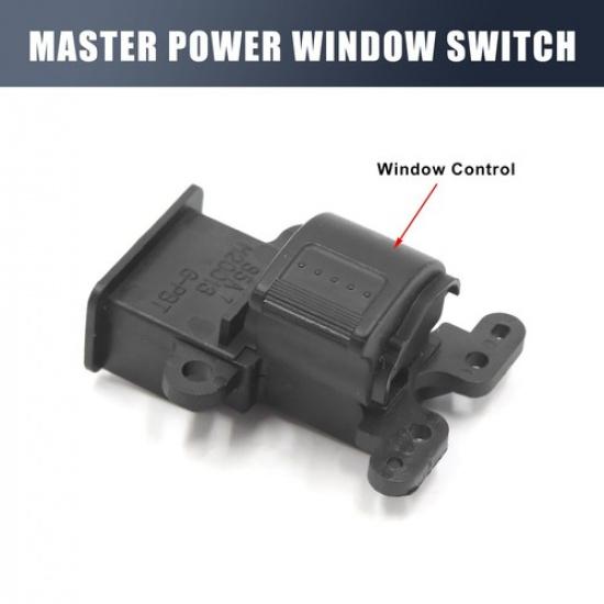Pack(1) Car Left Right Passenger Driver Power Window Master Switch For Honda