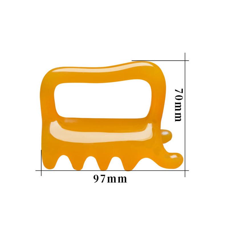 Neck Back Resin Trigger Point Massager Large Fascia Massage Tool Cellulite Massager Tool For Cellulite Myofascial Release