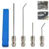 Stainless Steel High Pressure Washer Nozzle Kit 1/4 Quick Connect Heavy Duty Flush Wand Extension Spray Tips