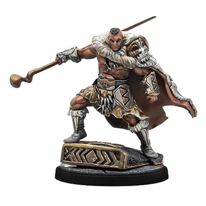 Jeu de combat miniatures - ASMODEE - Klaw &amp; M'Baku Character Pack - 2 personnages - À partir de 14 ans - Mixte