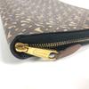 BURBERRY TB logo Bag Cluch Bag Pouch Clutch bag Leather/Canvas Brown