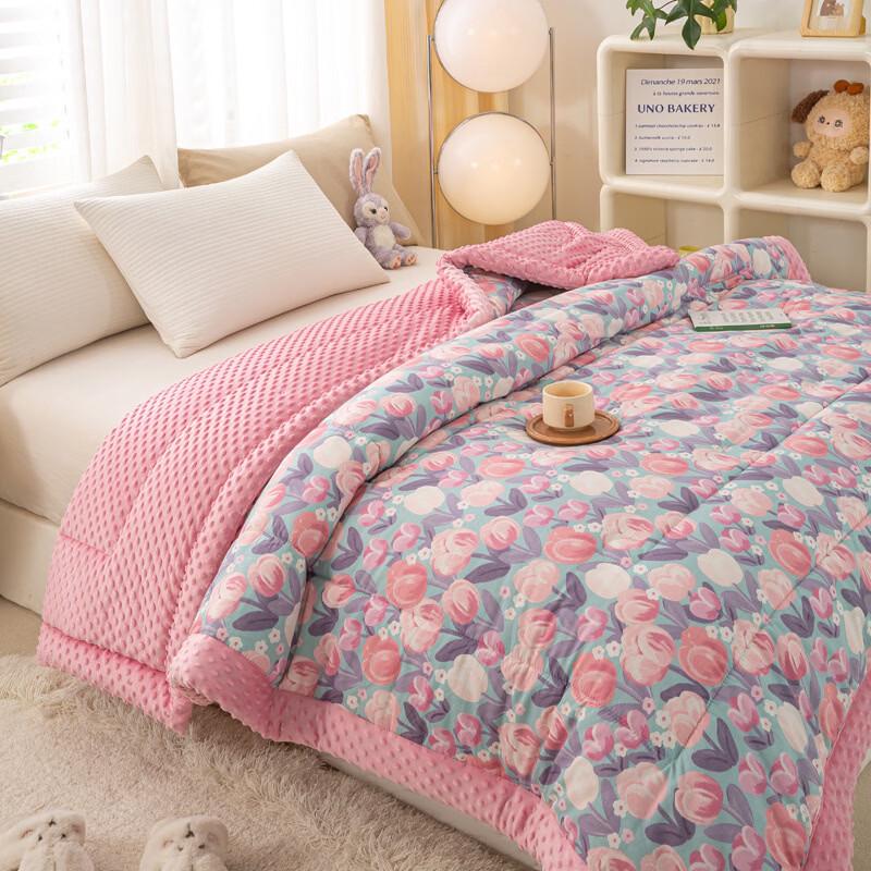Yuanzhiwei Class A 100% Cotton All-Season Doudou Quilt
