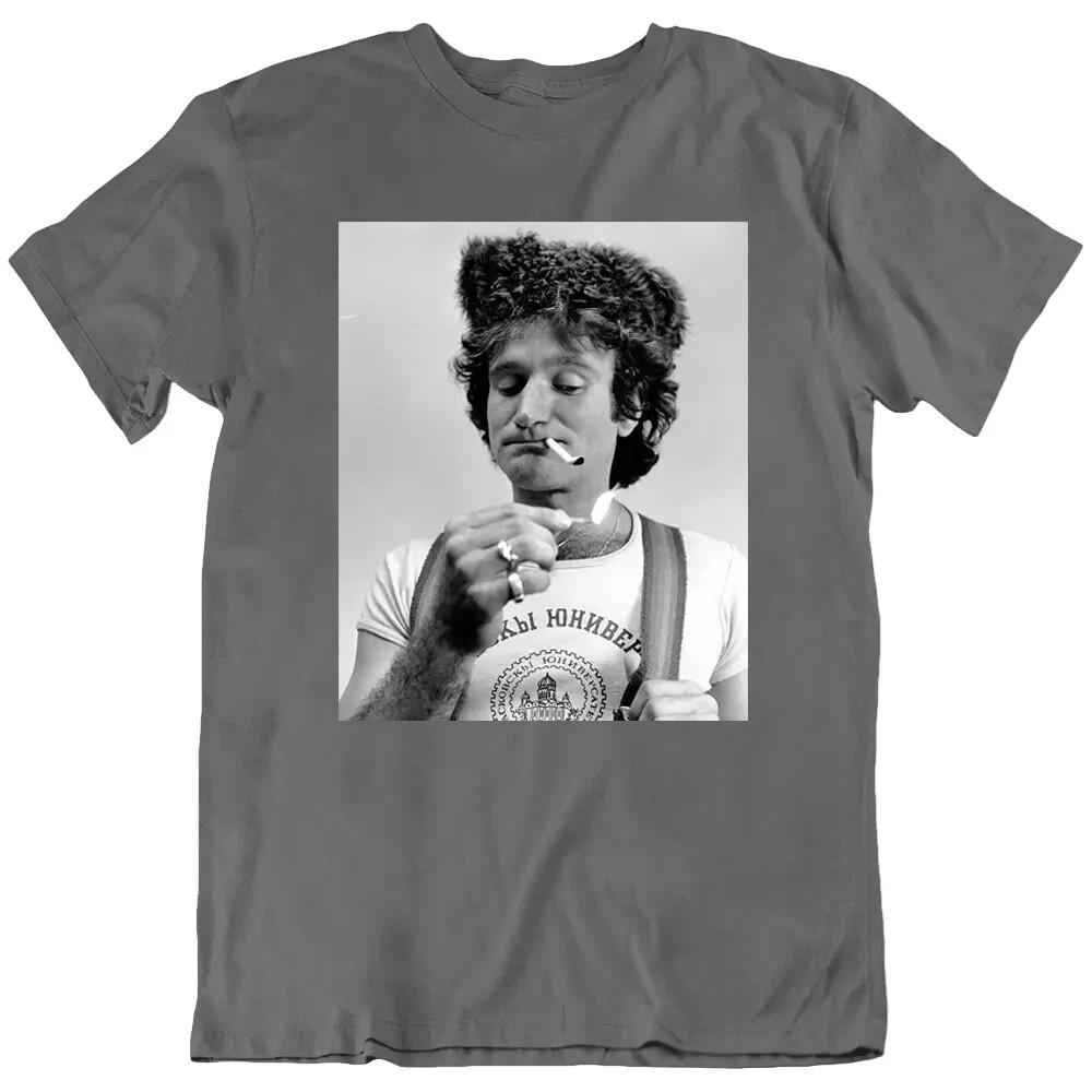 Robin williams Retro Movie Comedy Vintage Funny T Shirt Tee Gift New S
