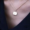 DENERJA STAMP SQUARE NECKLACE