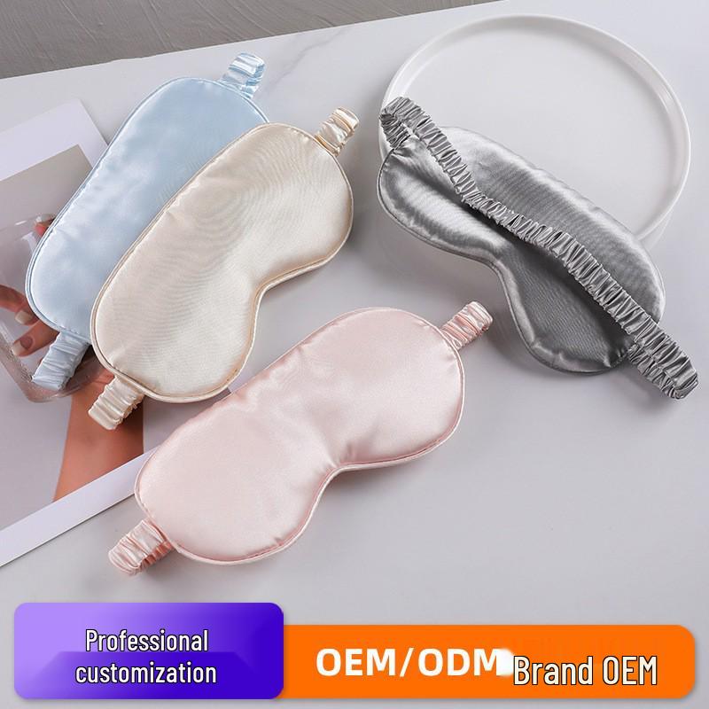 Premium Silk Eye Mask - Light-Blocking, Breathable Sleep and Travel Mask