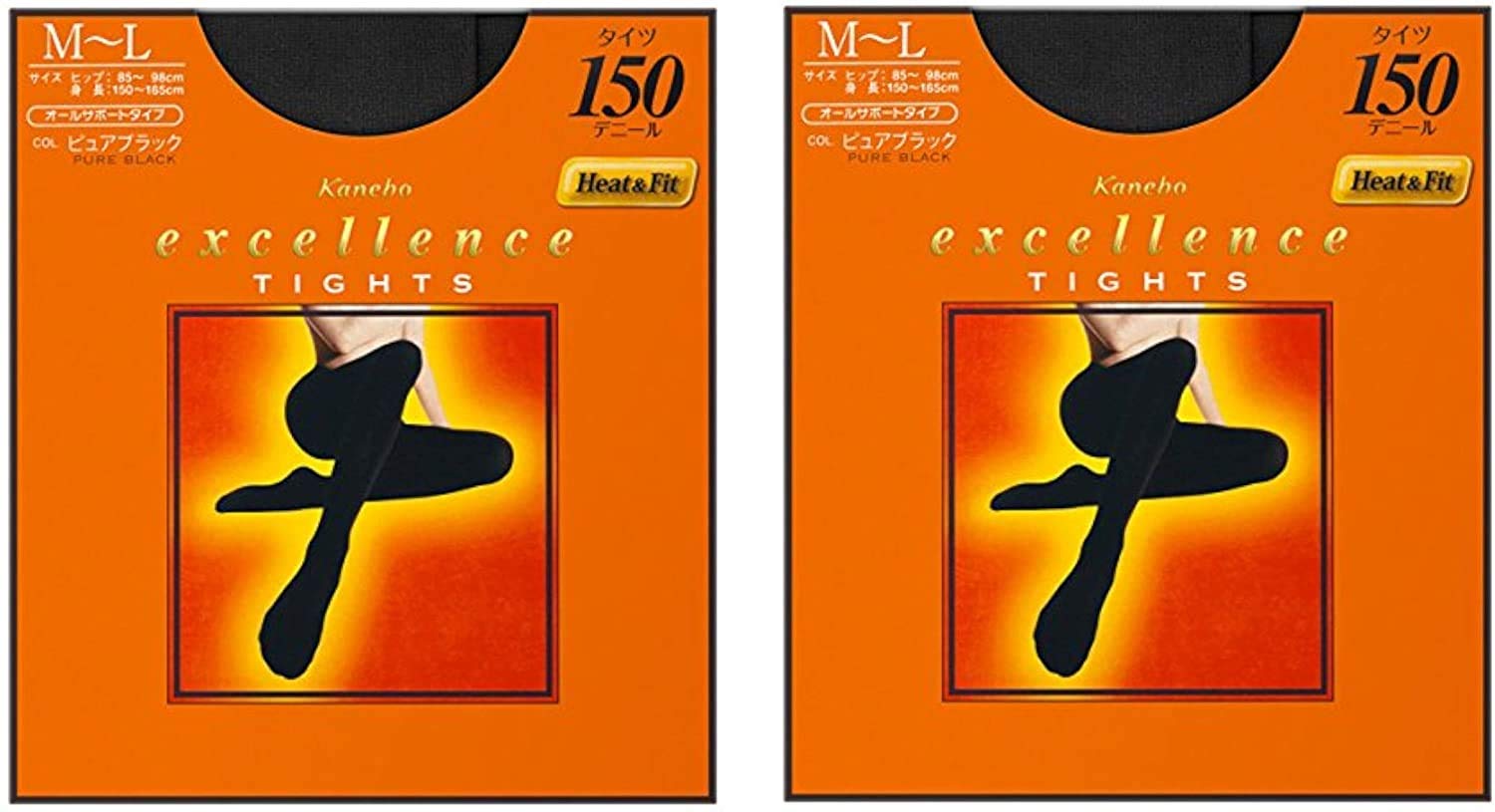 

Kanebo Excellence 150D Made in Edition excellence TIGHTS Tights, M-L, 2-Pair Set, Japan/Limited [kanebo 150D] (M-L)