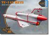 Clear Tupolev Race Unmanned Reconnaissance Aircraft with Film Camera Plastic Model CPU3505 Prop! 1/35 Tu-143 (Airplane)