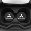cwnqah1 cwmvjg1 2Pcs Car Logo Silicone Water Cup Pad Cushion For Mitsubishi Lancer Ralliart ASX Mirage Pajero Xpander Attrage L200 Eclipse Cross