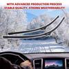 Black Rubber Car Wiper Blade Set for Bao - Car Accessories